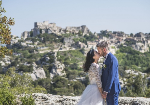 Caroline + Jean-Rémi Baux de Provence- France