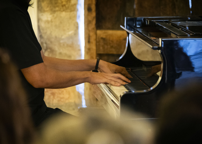 Sound check with Duquende