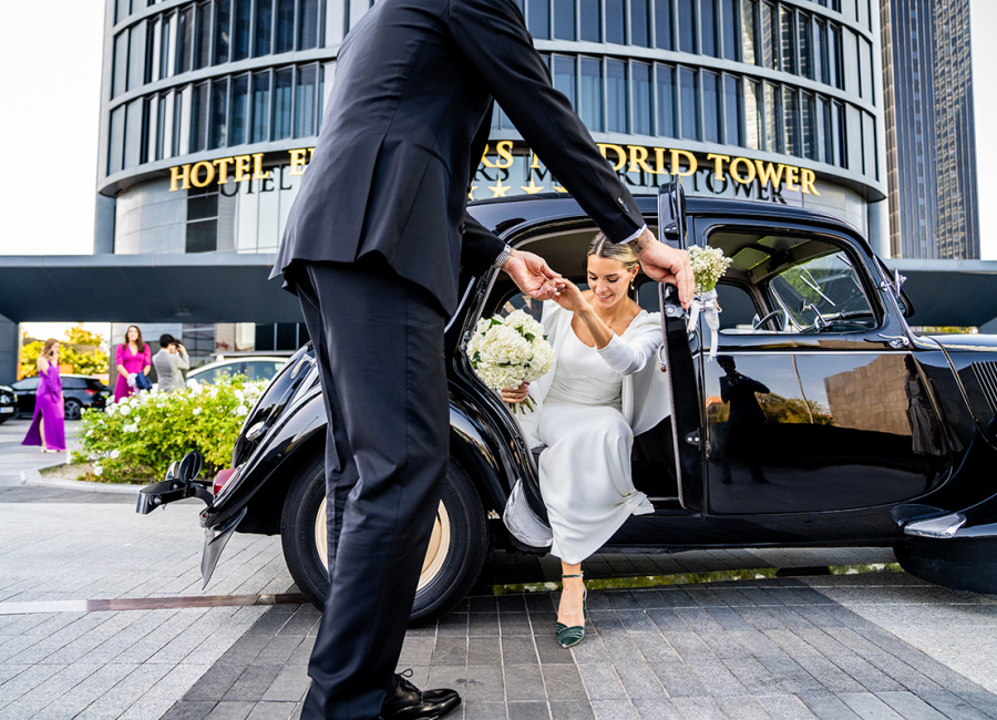 Boda en el Hotel Eurostars Madrid Tower: Mar&iacute;a y Nacho