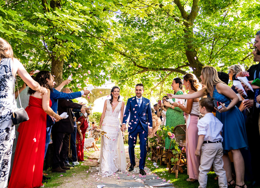 Boda en la Abad&iacute;a de P&aacute;rraces: Lorena y Ra&uacute;l