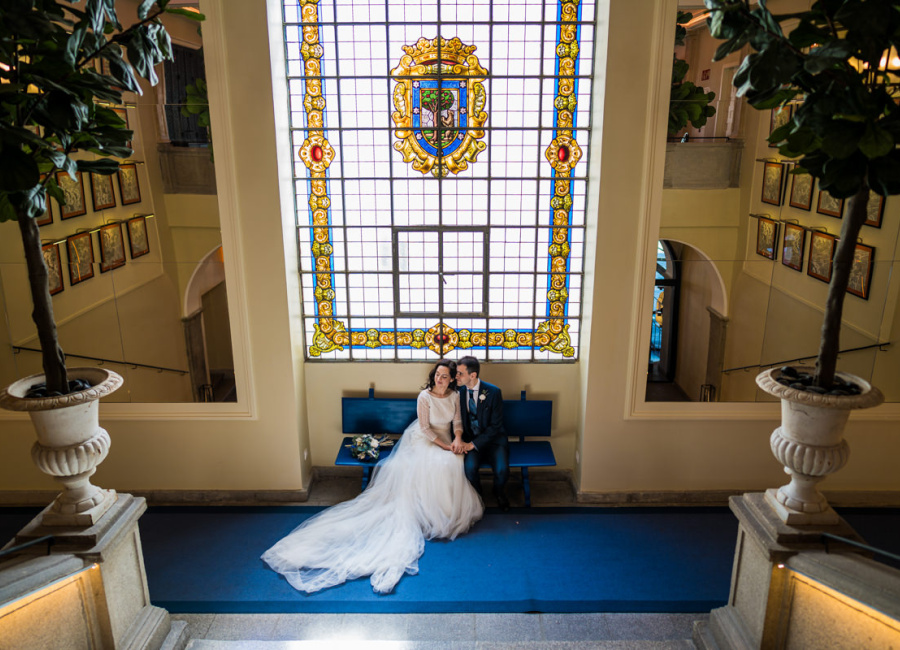 Wedding in the Plaza Mayor: Carmen and Jose