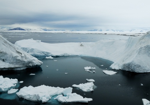 The north pole (Svalbard)